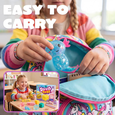 Squish Squad 8 Pack Sensory Squishy Set